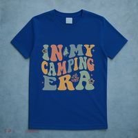In My Camping Era Retro Wavy Groovy Style For Camper Gift T-Shirt thumb 5
