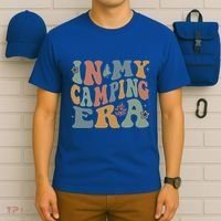 In My Camping Era Retro Wavy Groovy Style For Camper Gift T-Shirt thumb 6