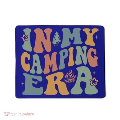 In My Camping Era Retro Wavy Groovy Style For Camper Gift Mousepad