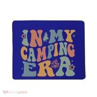 In My Camping Era Retro Wavy Groovy Style For Camper Gift Mousepad thumb 0