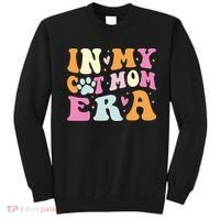 In My Cat Mom Era Cute Cat Mom Sweatshirt thumb 0