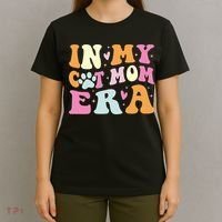 In My Cat Mom Era Cute Cat Mom T-Shirt thumb 4