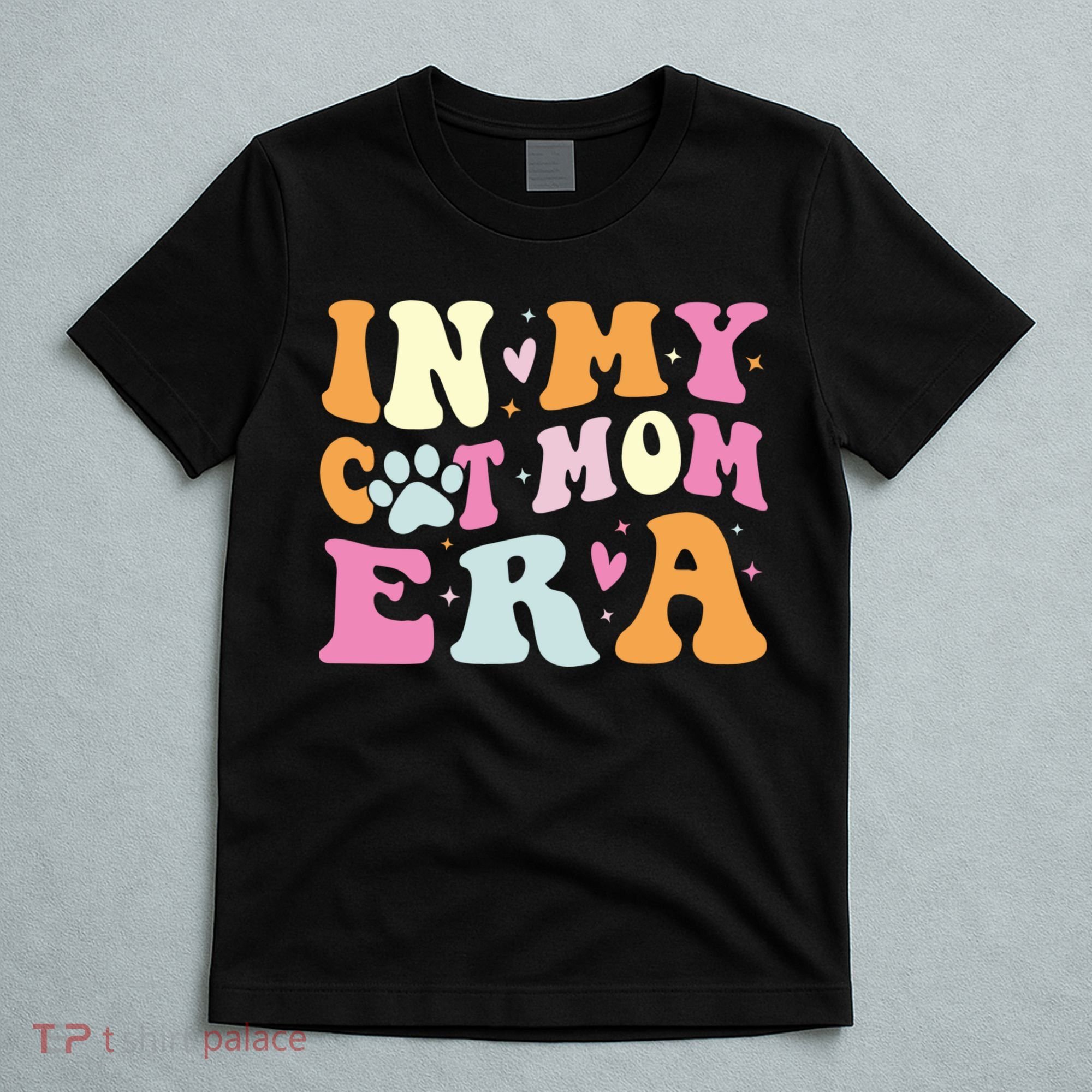 In My Cat Mom Era Cute Cat Mom T-Shirt