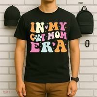 In My Cat Mom Era Cute Cat Mom T-Shirt thumb 6