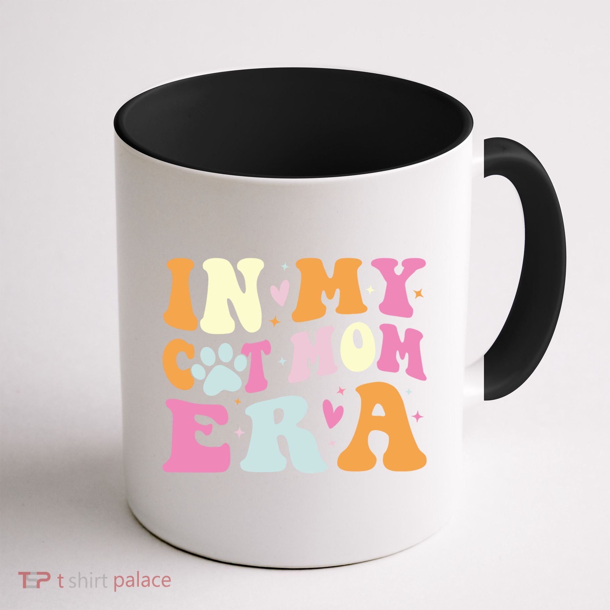 In My Cat Mom Era Cute Cat Mom Coffee Mug
