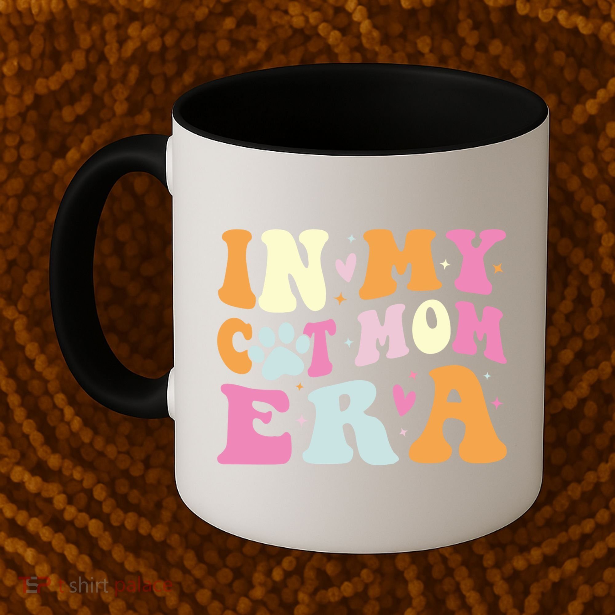 In My Cat Mom Era Cute Cat Mom Coffee Mug