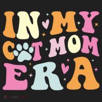 In My Cat Mom Era Cute Cat Mom Beanie thumb 2