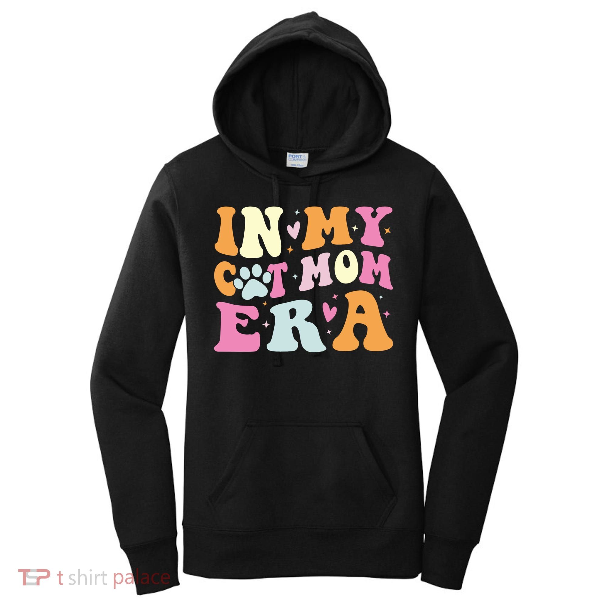 In My Cat Mom Era Cute Cat Mom Women's Hoodie