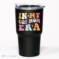 In My Cat Mom Era Cute Cat Mom Tumbler thumb 0