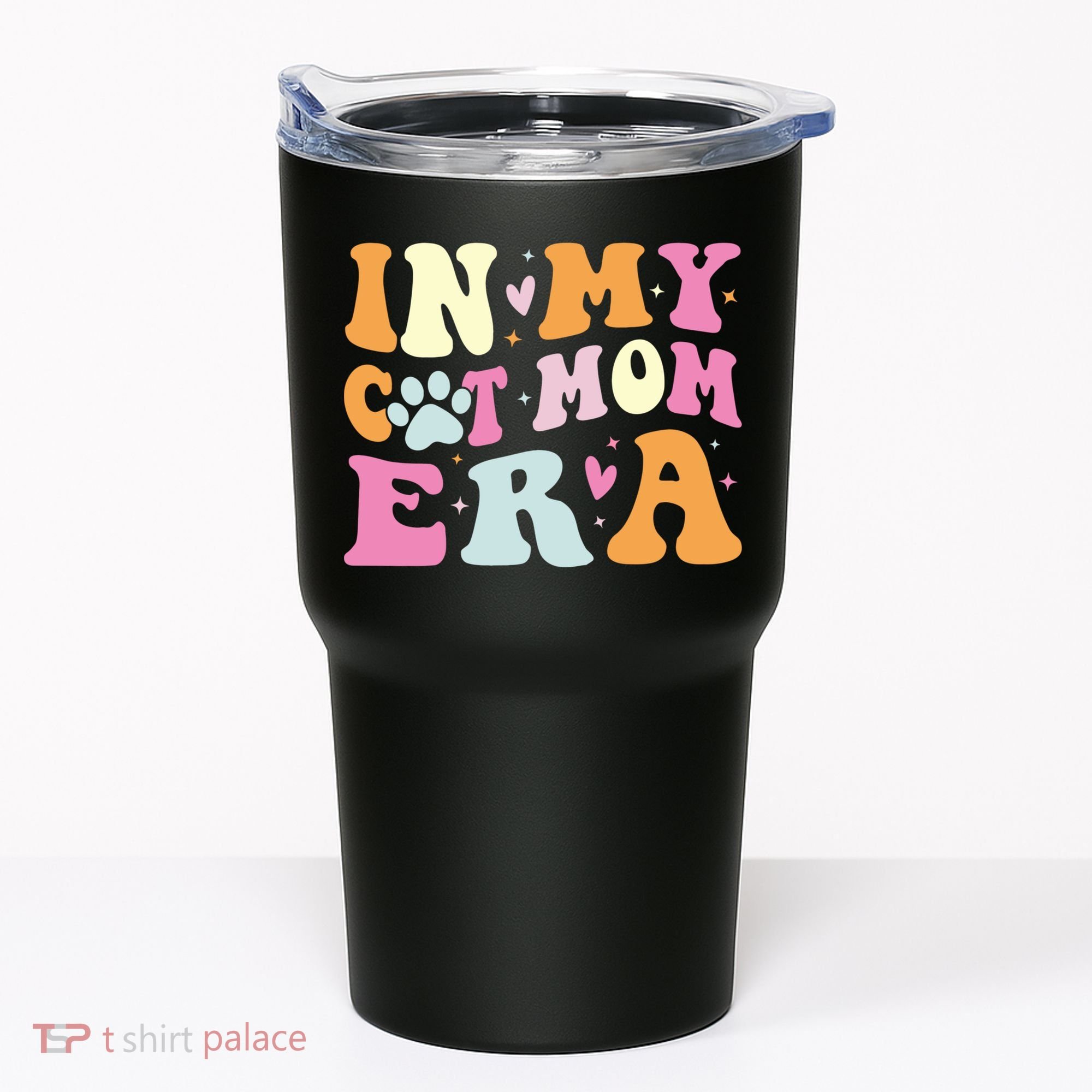 In My Cat Mom Era Cute Cat Mom Tumbler