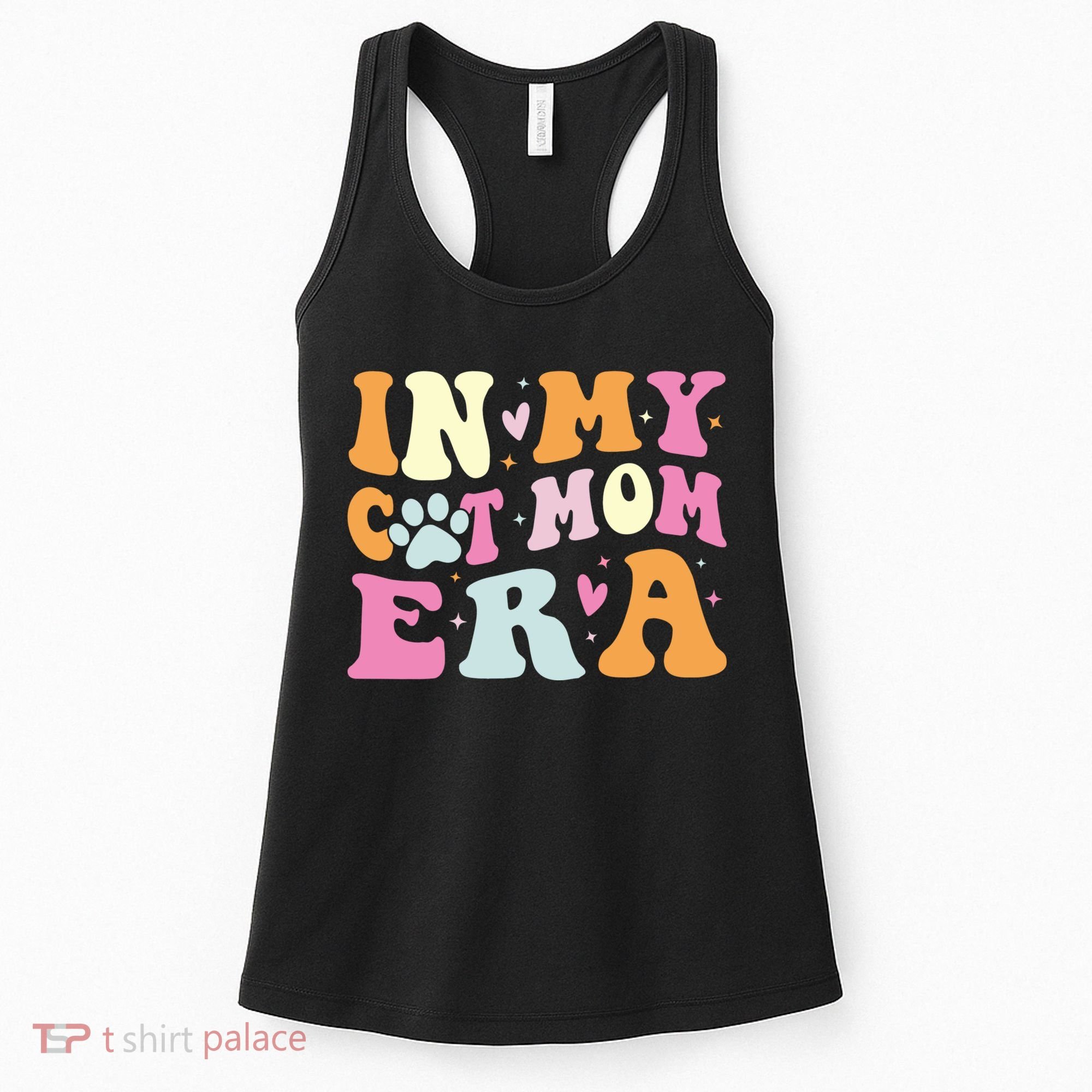 In My Cat Mom Era Cute Cat Mom Women's Tank Top