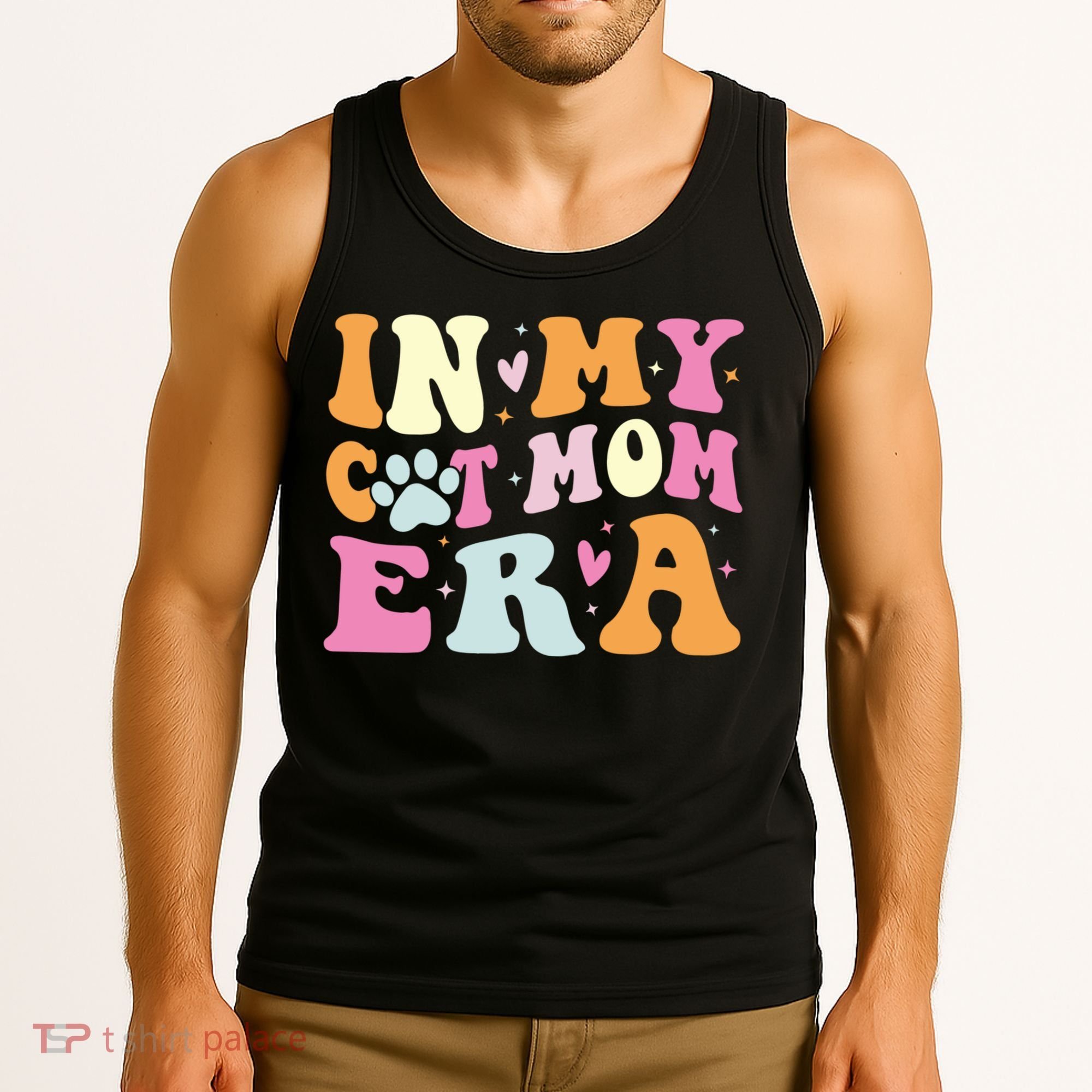 In My Cat Mom Era Cute Cat Mom Tank Top