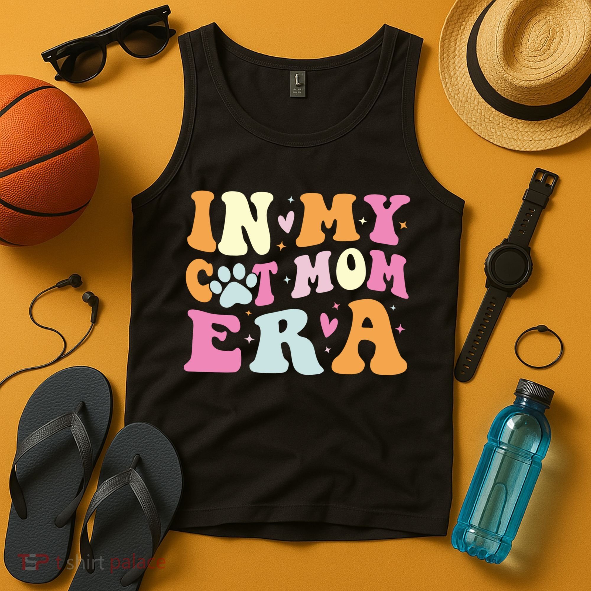 In My Cat Mom Era Cute Cat Mom Tank Top