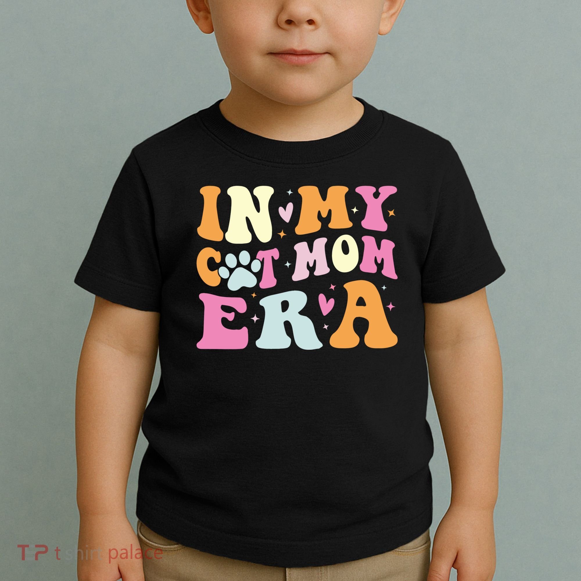 In My Cat Mom Era Cute Cat Mom Toddler T-Shirt
