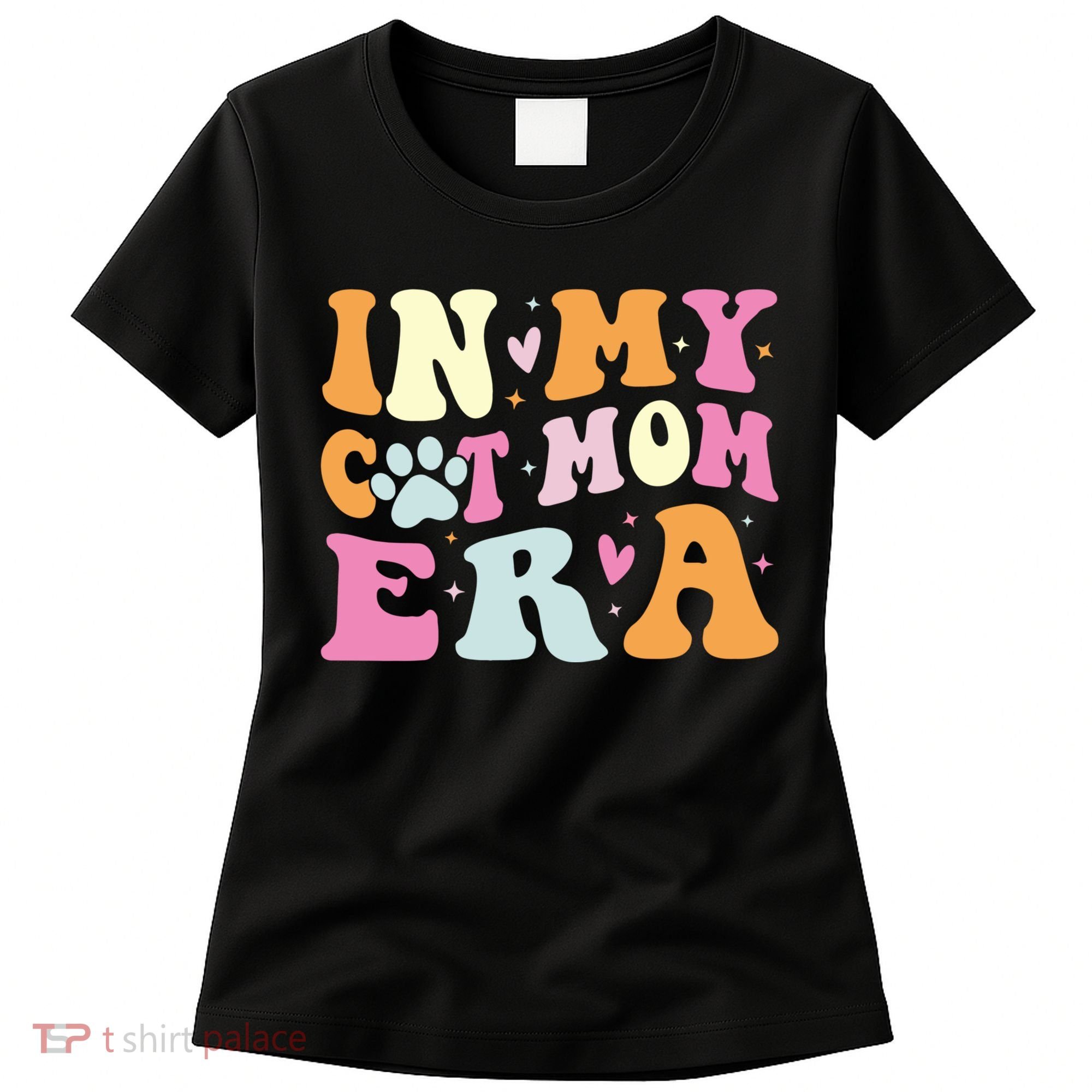 In My Cat Mom Era Cute Cat Mom Women's T-Shirt