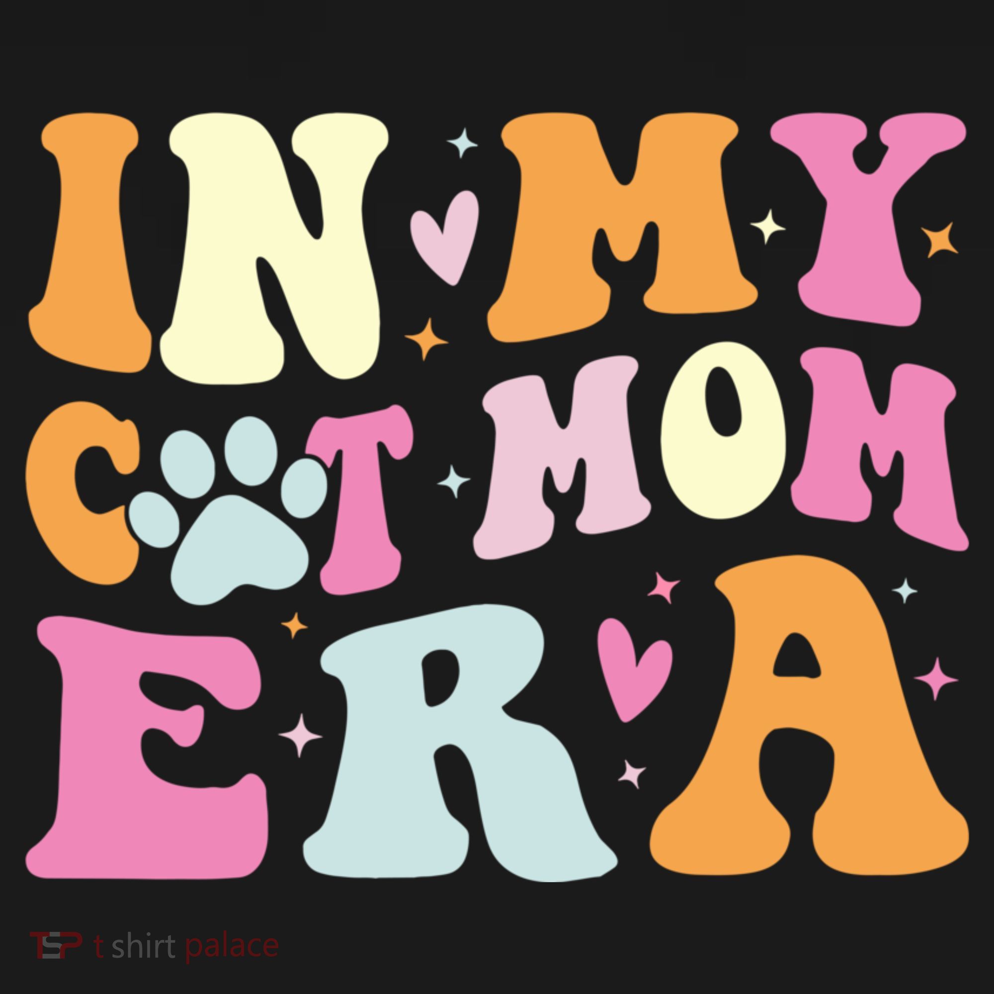 In My Cat Mom Era Cute Cat Mom Women's T-Shirt