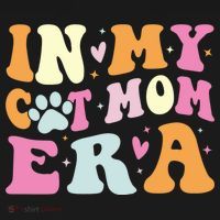 In My Cat Mom Era Cute Cat Mom Kids T-Shirt thumb 4