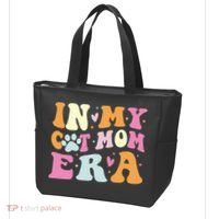 In My Cat Mom Era Cute Cat Mom Tote Bag thumb 3