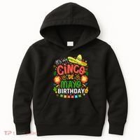 ItS My Cinco De Mayo Birthday Funny Cinco De Mayo Birthday Kids Hoodie thumb 0