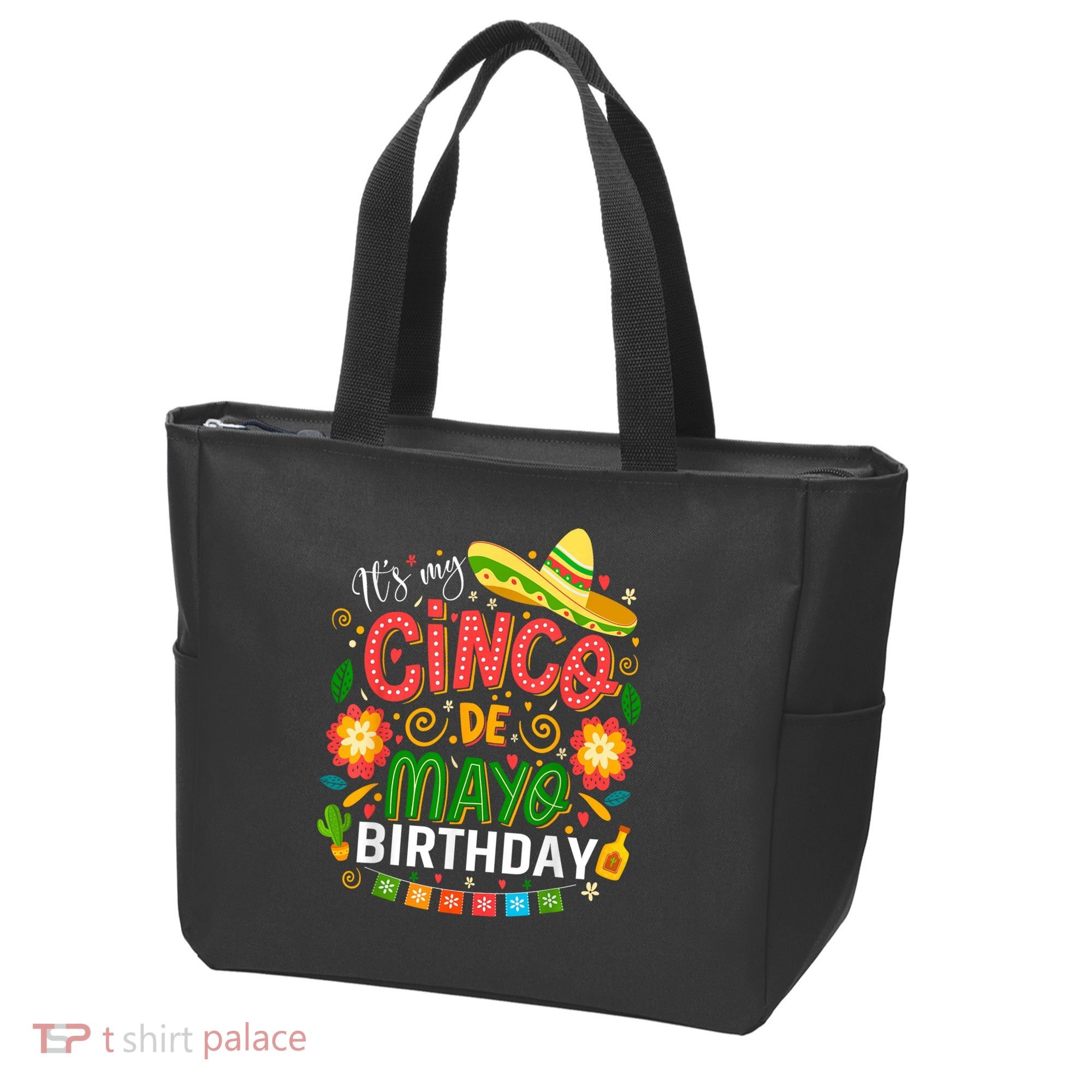 ItS My Cinco De Mayo Birthday Funny Cinco De Mayo Birthday Tote Bag