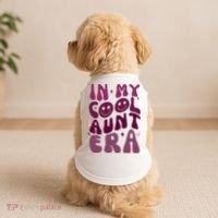 In My Cool Aunt Era Cute Gift Doggie Tank thumb 2