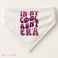 In My Cool Aunt Era Cute Gift USA-Made Doggie Bandana thumb 0
