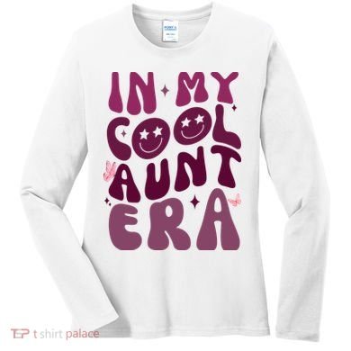 In My Cool Aunt Era Cute Gift Women's Long Sleeve Shirt