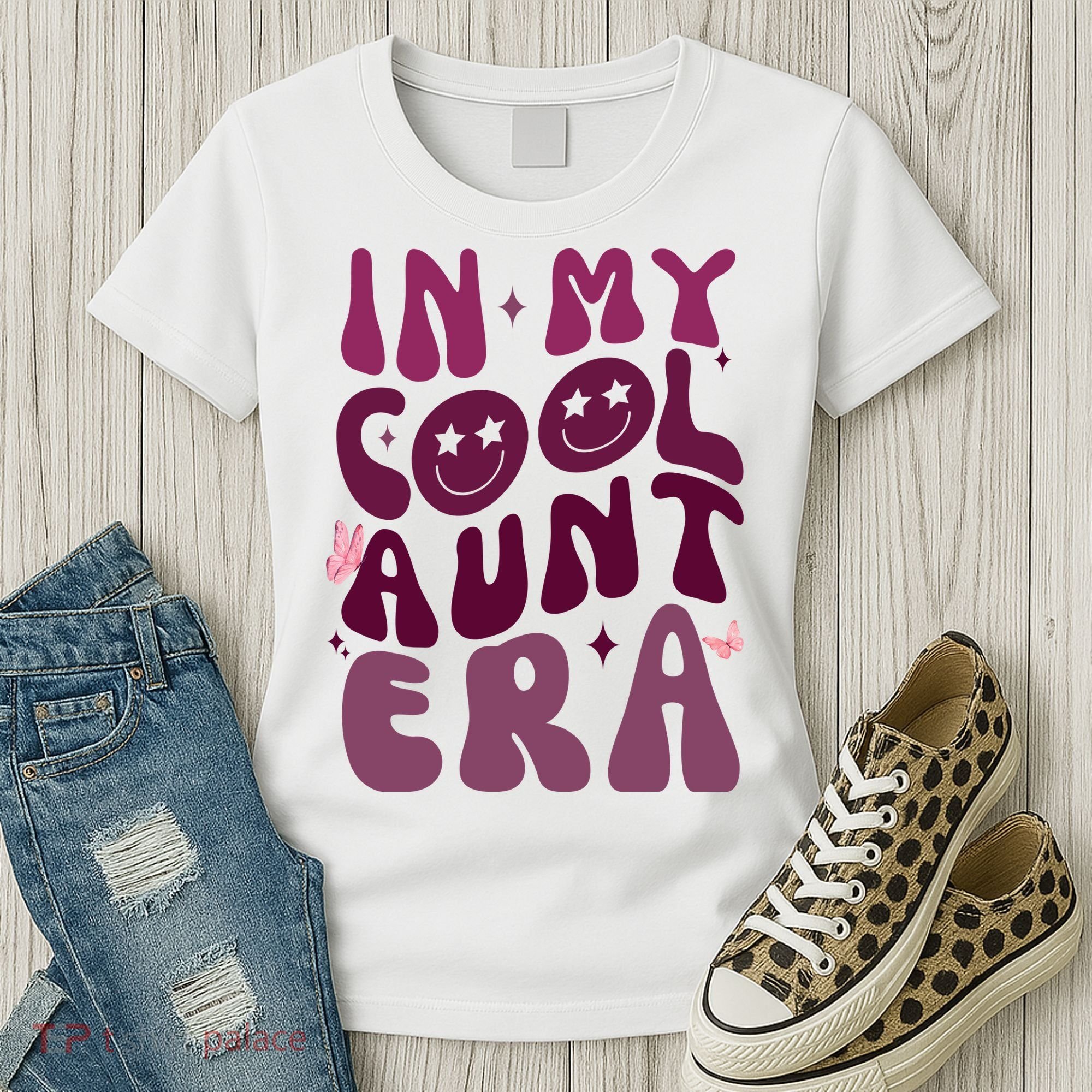 In My Cool Aunt Era Cute Gift Women's T-Shirt