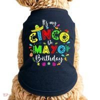ItS My Cinco De Mayo Birthday Funny Cinco De Mayo Birthday Doggie Tank thumb 0