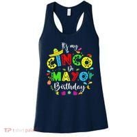 ItS My Cinco De Mayo Birthday Funny Cinco De Mayo Birthday Women's Tank Top thumb 0