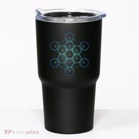 Indigo MetatronS Cube Sacred Geometry Tumbler thumb 0