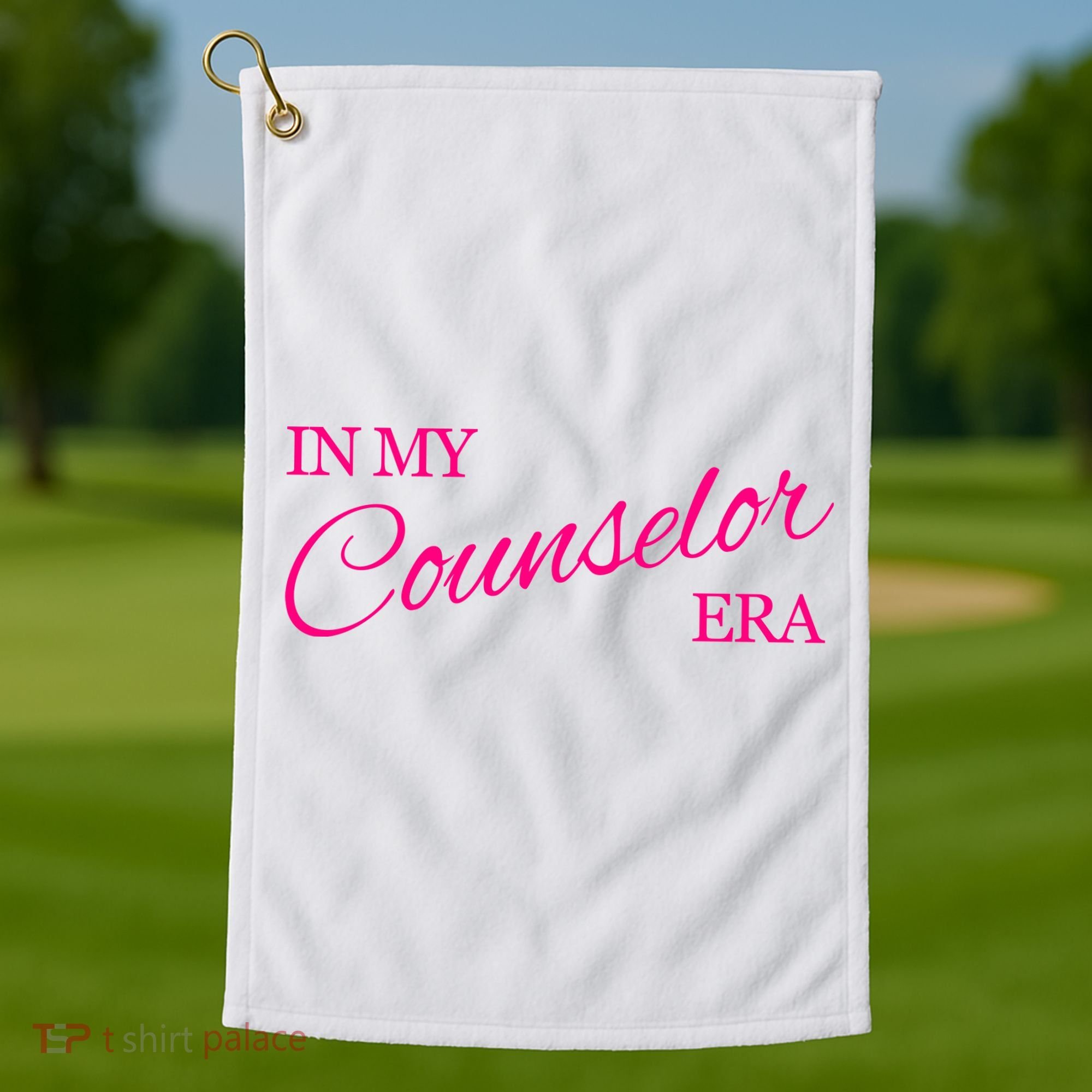 In My Counselor Era Golf Towel