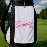 In My Counselor Era Golf Towel thumb 2