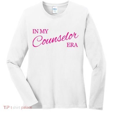 In My Counselor Era Women's Long Sleeve Shirt