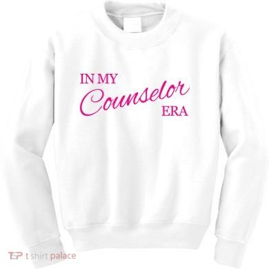 In My Counselor Era Kids Sweatshirt