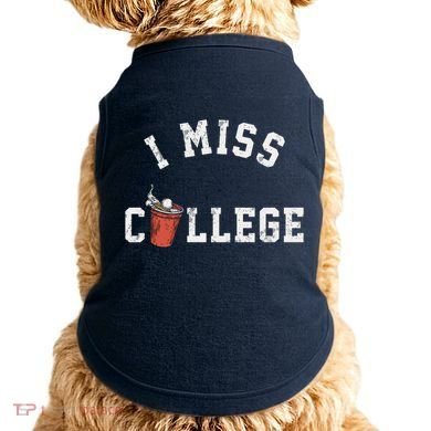 I Miss College Vintage Doggie Tank