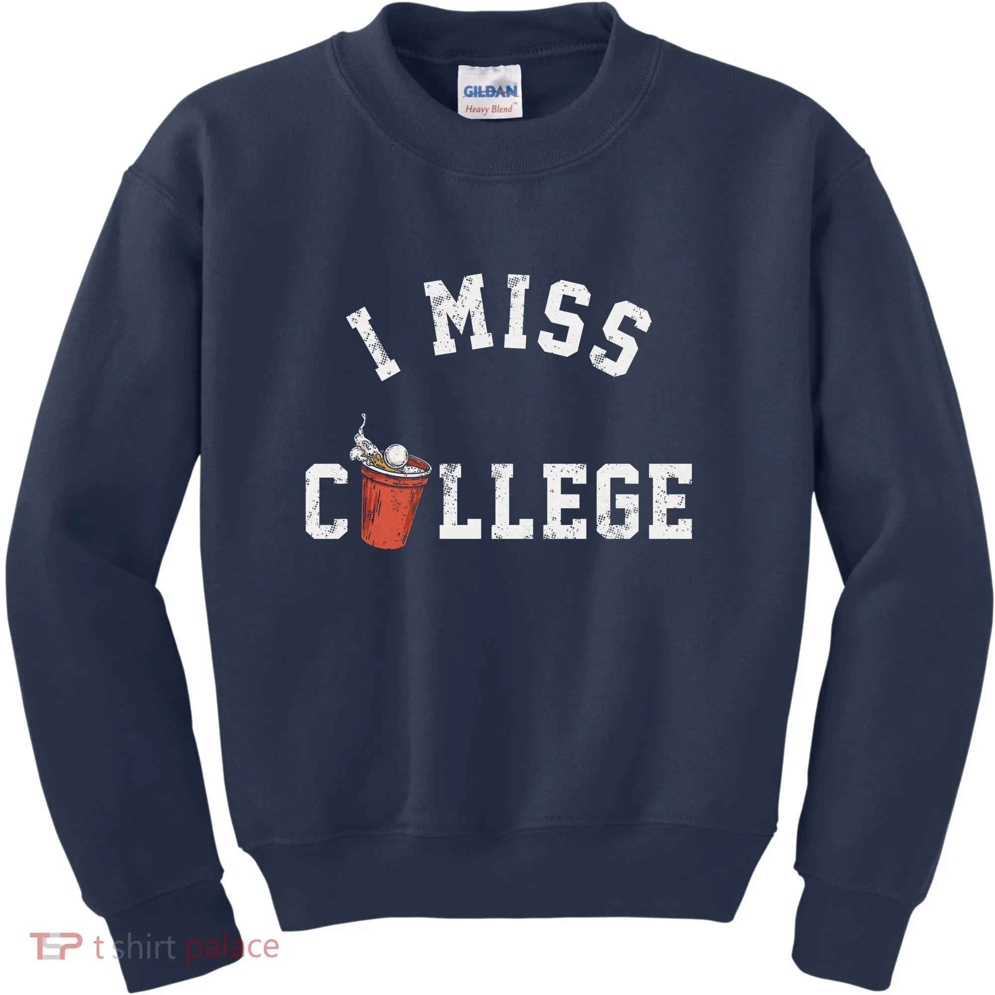 I Miss College Vintage Kids Sweatshirt