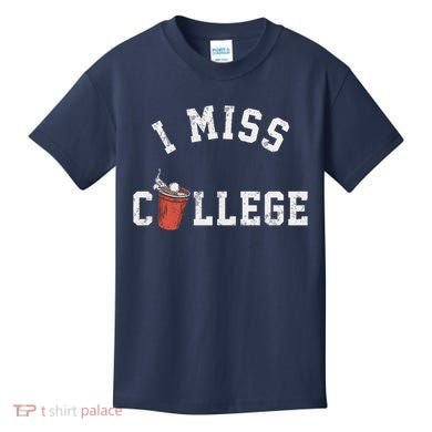 I Miss College Vintage Kids T-Shirt
