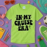 In My Cruise Era Vacation Kids T-Shirt thumb 3