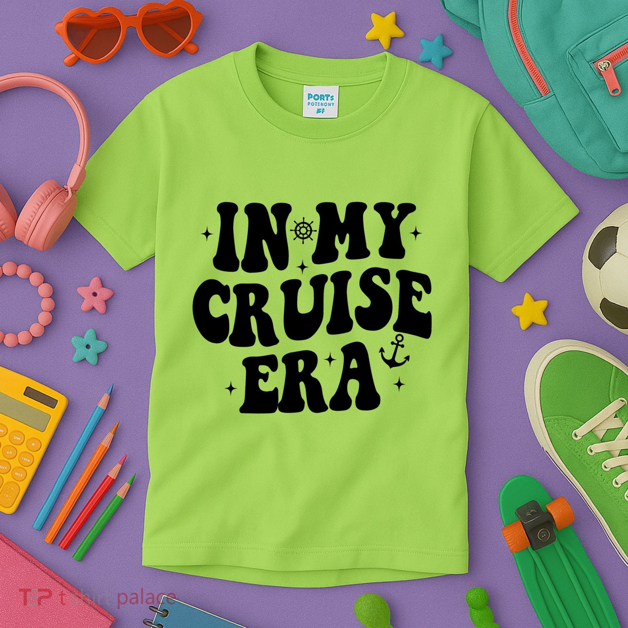 In My Cruise Era Vacation Kids T-Shirt