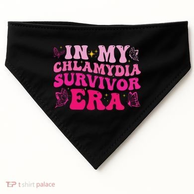 In My Chlamydia Survivor Era USA-Made Doggie Bandana