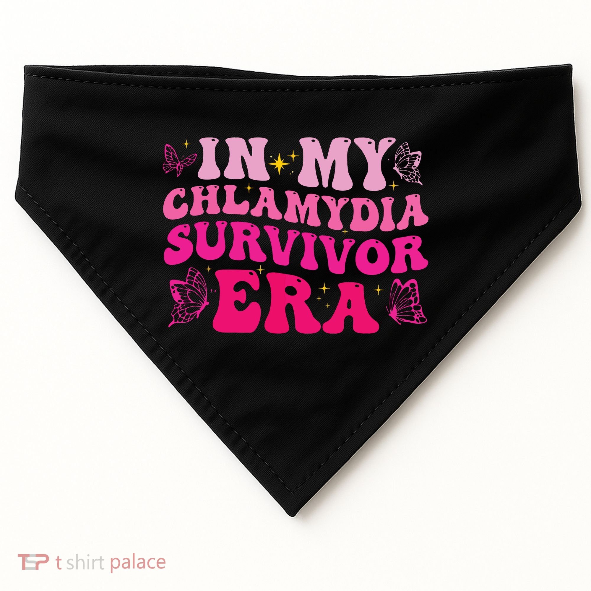 In My Chlamydia Survivor Era USA-Made Doggie Bandana
