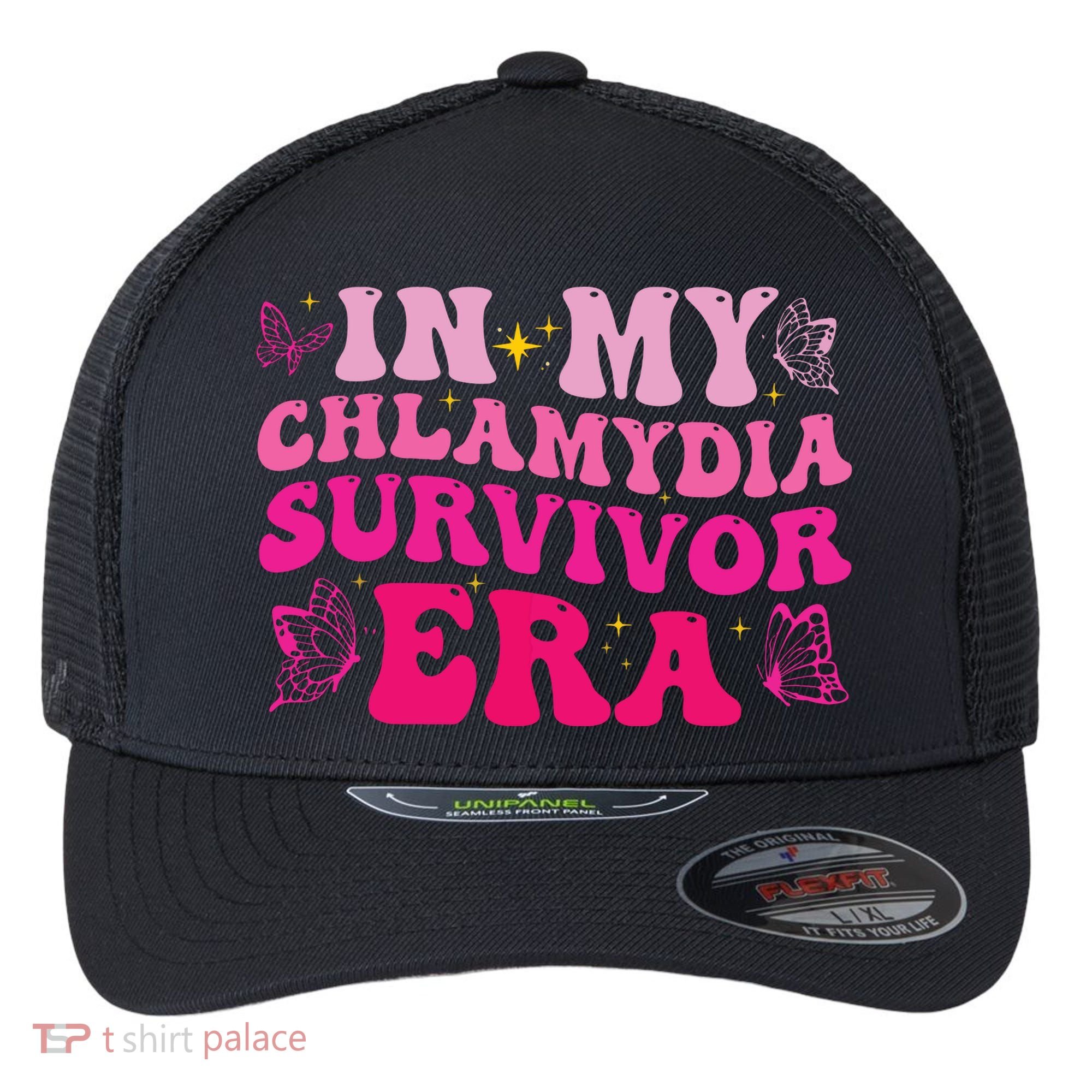 In My Chlamydia Survivor Era Flexfit Unipanel Trucker Cap