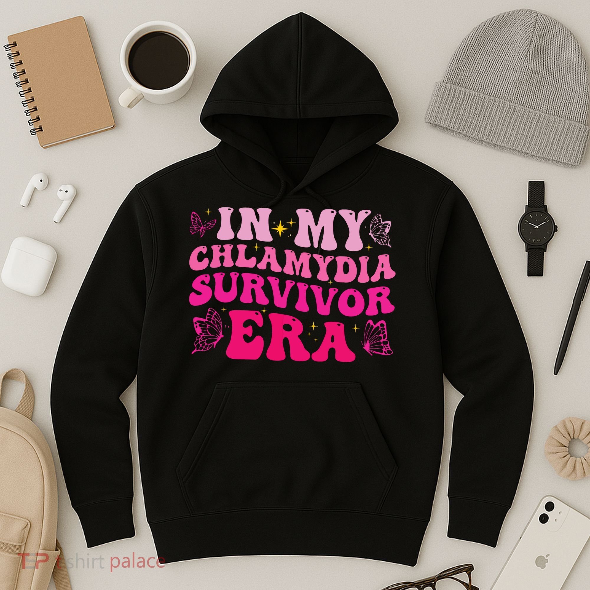 In My Chlamydia Survivor Era Hoodie