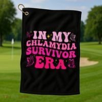 In My Chlamydia Survivor Era Golf Towel thumb 1