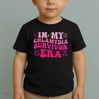 In My Chlamydia Survivor Era Toddler T-Shirt thumb 2