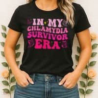 In My Chlamydia Survivor Era Women's T-Shirt thumb 2