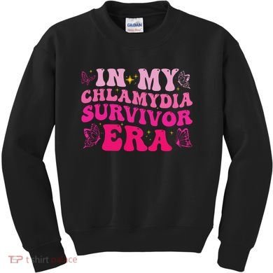 In My Chlamydia Survivor Era Kids Sweatshirt