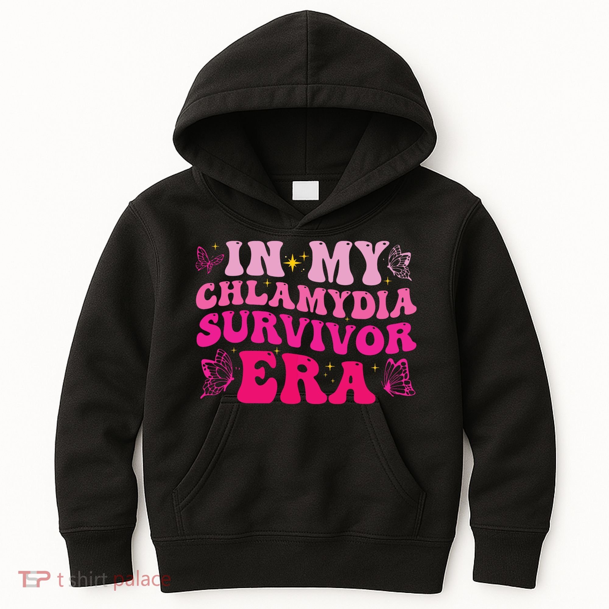 In My Chlamydia Survivor Era Kids Hoodie