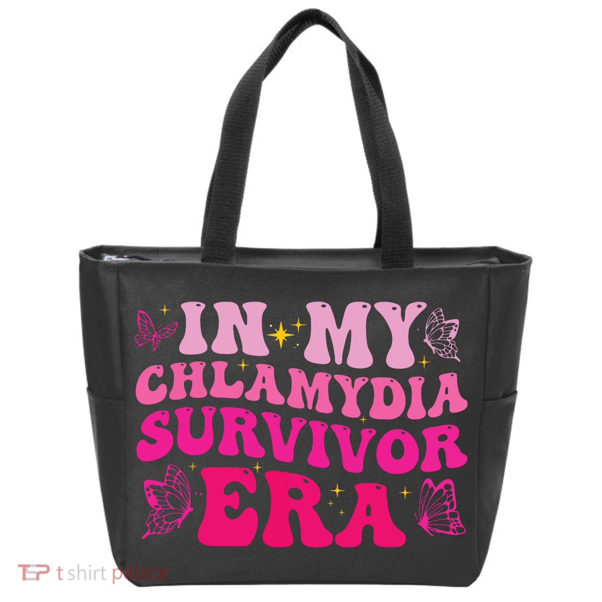 In My Chlamydia Survivor Era Tote Bag